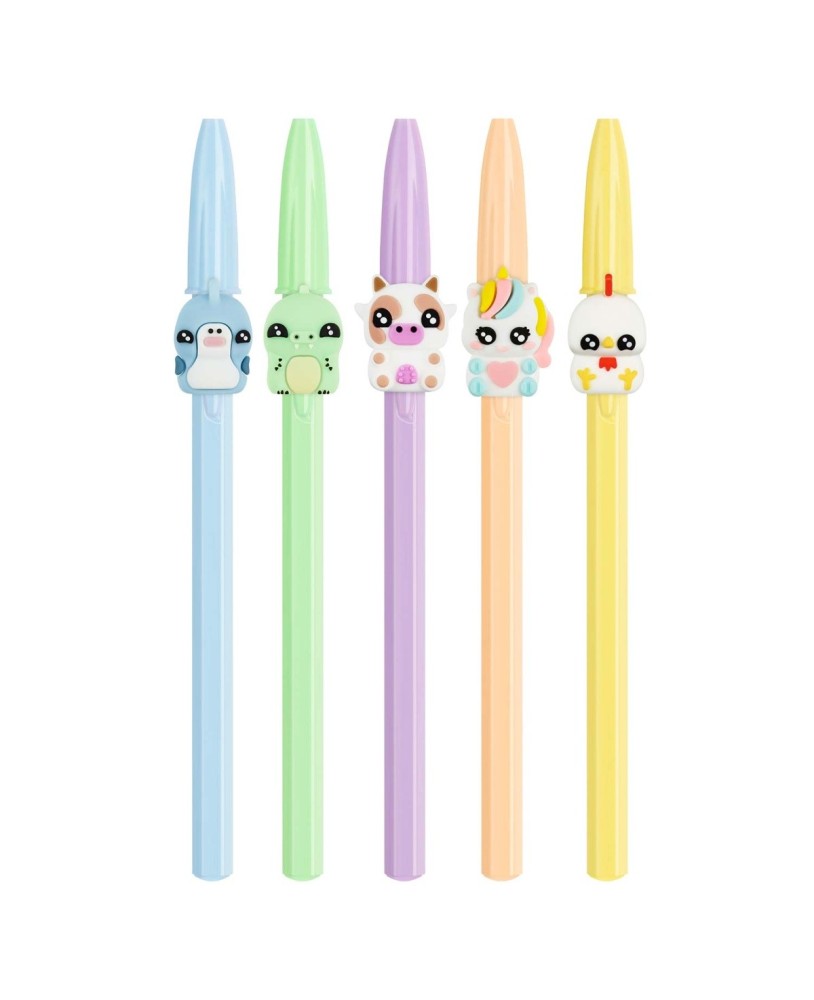 Esferográfica BIC Cristal Pastel Figurines 1 mm Sortido