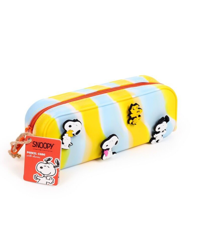 Estojo de silicone Peanuts Snoopy & Woodstock