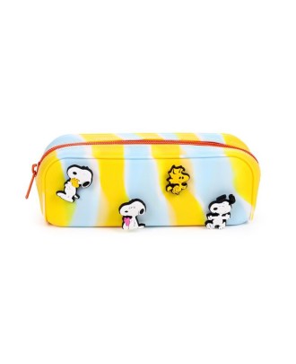 Estojo de silicone Peanuts Snoopy & Woodstock