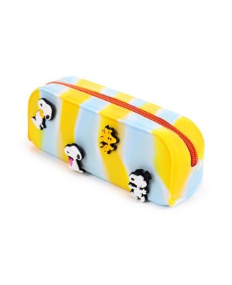 Estojo de silicone Peanuts Snoopy & Woodstock