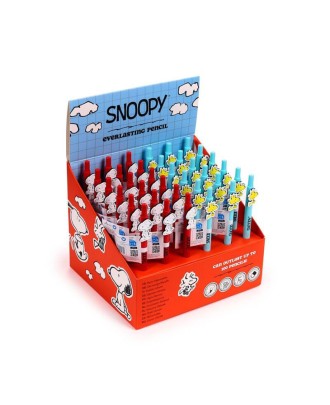 Lápis Infinito Peanuts Snoopy & Woodstock