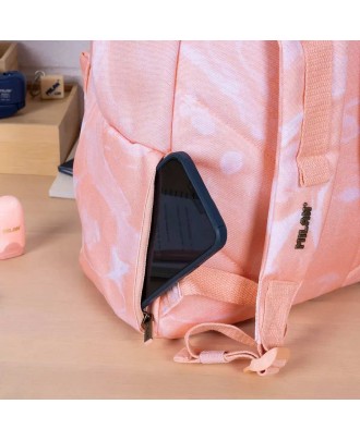 Mochila Milan Lava Rosa 43x30x20cm Adaptável a Trolley