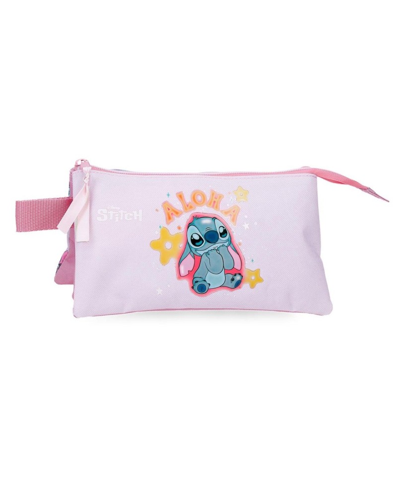Estojo Triplo Disney Stitch Aloha