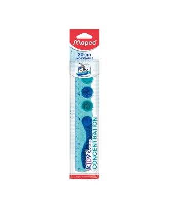 Régua Maped Kidy Learn Concentration 20cm