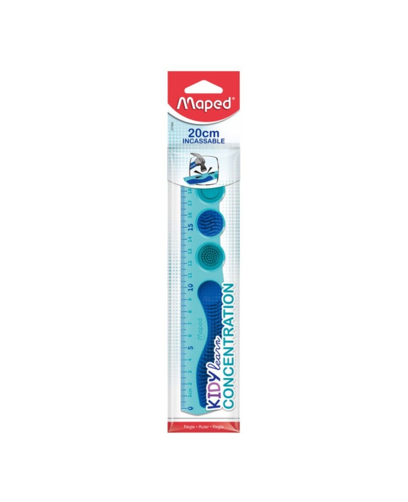 Régua Maped Kidy Learn Concentration 20cm