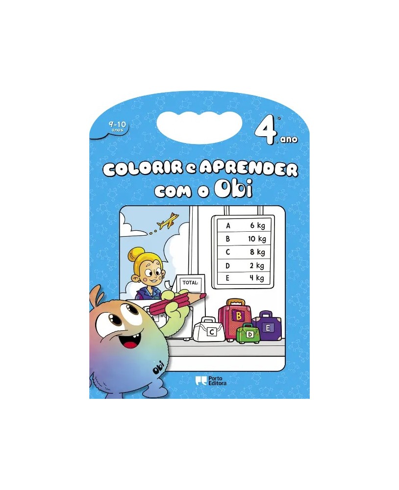Colorir e Aprender com o Obi - 4.º ano 9-10 anos