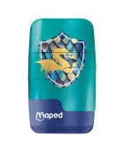 Afia Dupla com Depósito + Borracha + Recarga Maped Dragon Shaker