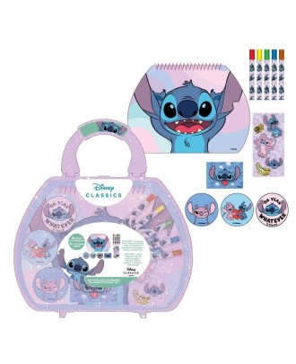 Malinha conjunto para colorir STITCH