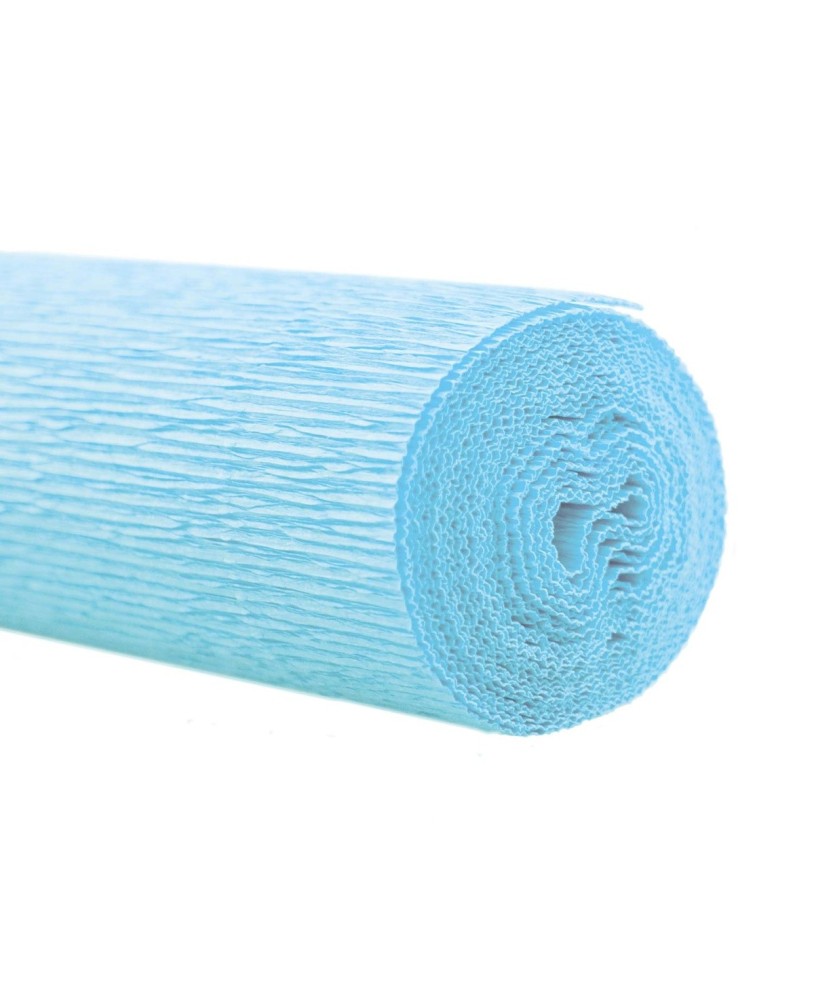 Papel Crepe Florist Werola 160g Azul Claro 26 0,50x2,5m
