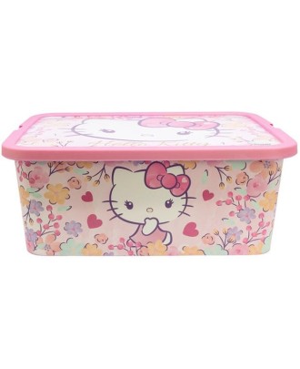 Caixa de Arrumação Hello Kitty 13L