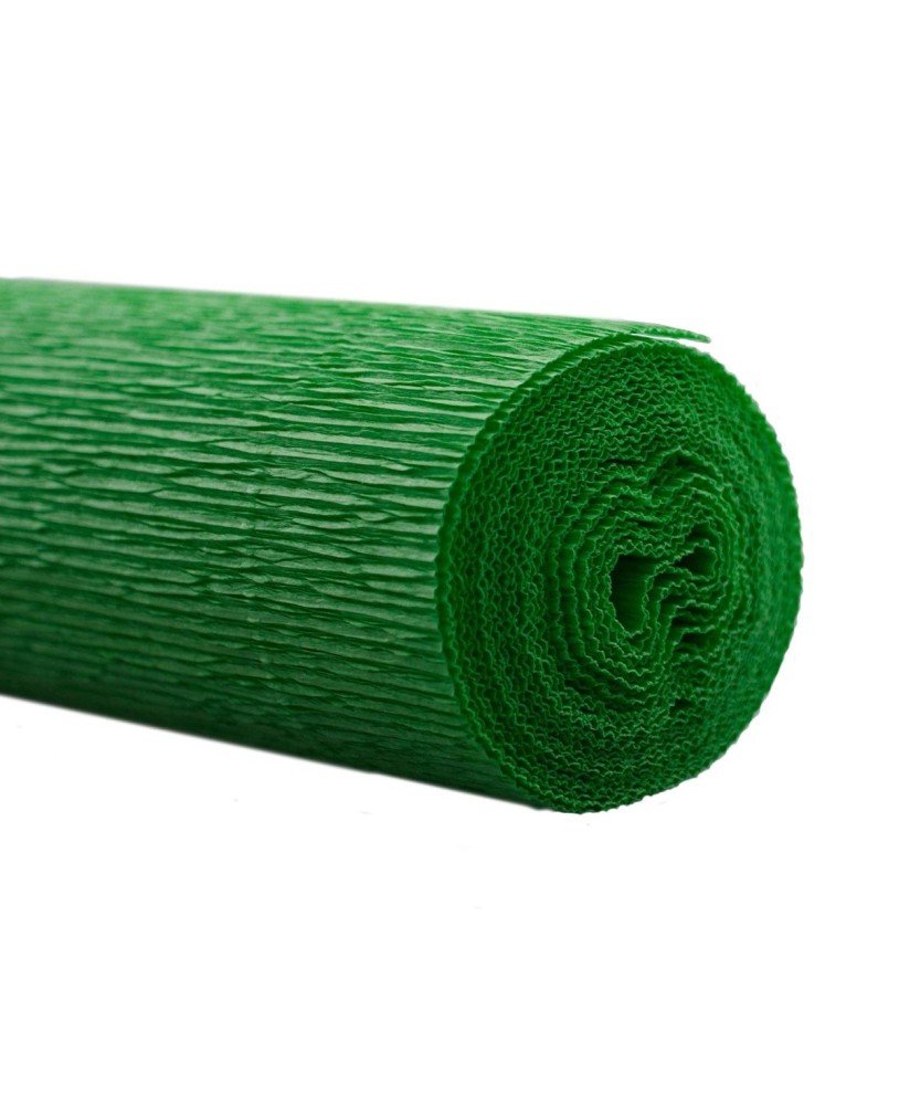Papel Crepe Florist Werola 160g Verde 22 0,50x2,5m