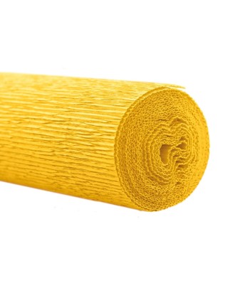 Papel Crepe Florist Werola 160g Amarelo 04 0,50x2,5m