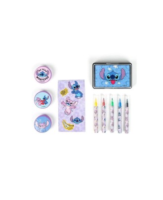 Malinha conjunto para colorir STITCH