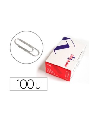 Clips Lismania L-Office N.º2 28 mm Caixa de 100 Unidades
