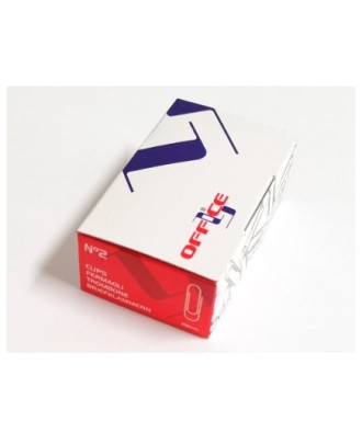 Clips Lismania L-Office N.º2 28 mm Caixa de 100 Unidades