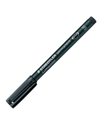 Marcador Universal Permanente Staedtler Lumocolor 313 Sf 0,4mm Preto 9