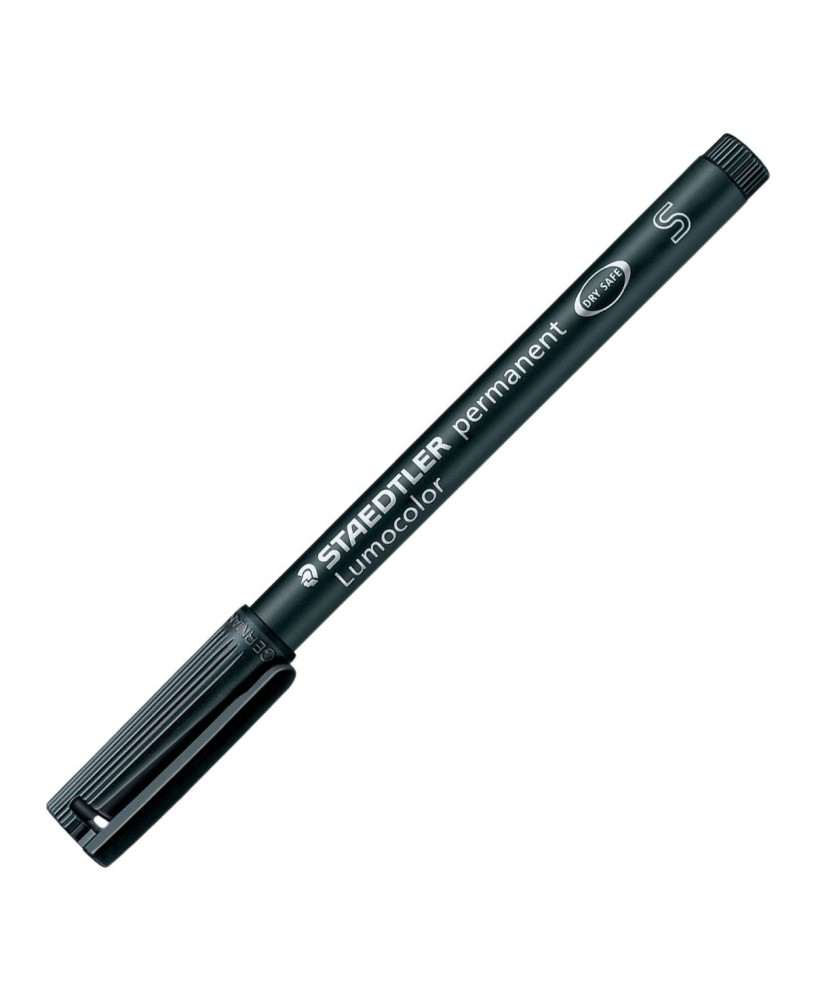 Marcador Universal Permanente Staedtler Lumocolor 313 Sf 0,4mm Preto 9