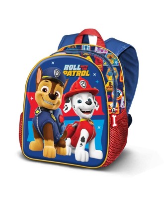 Mochila Pré Escola Patrulha Pata Duty 3D