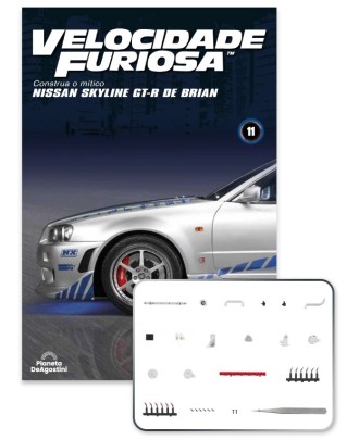 Construa o Nissan Skyline GT-R Fast & Furious