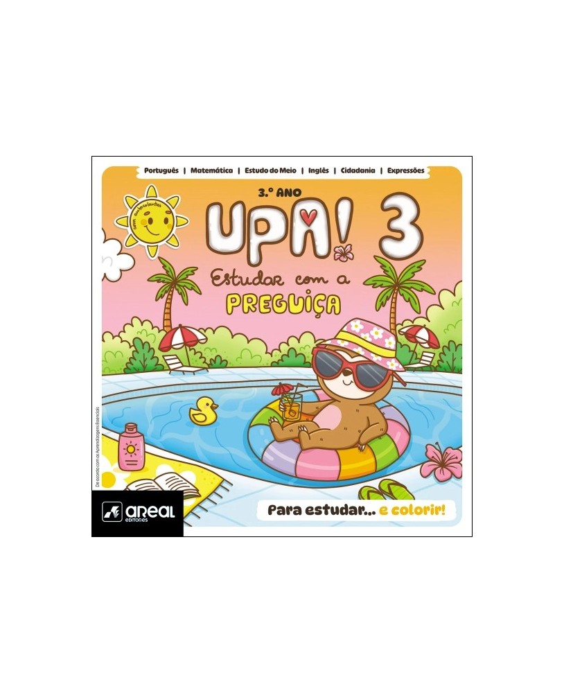 Upa! Estudar com a Preguiça - 3.º ano