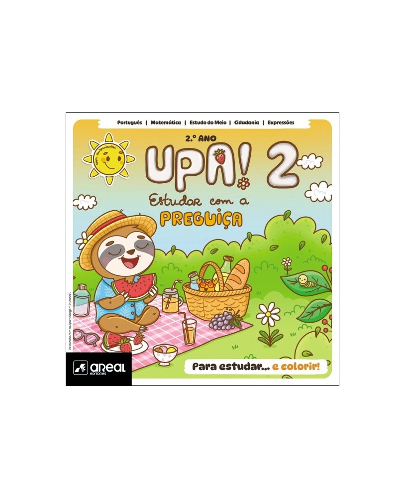 Upa! Estudar com a Preguiça - 2.º ano
