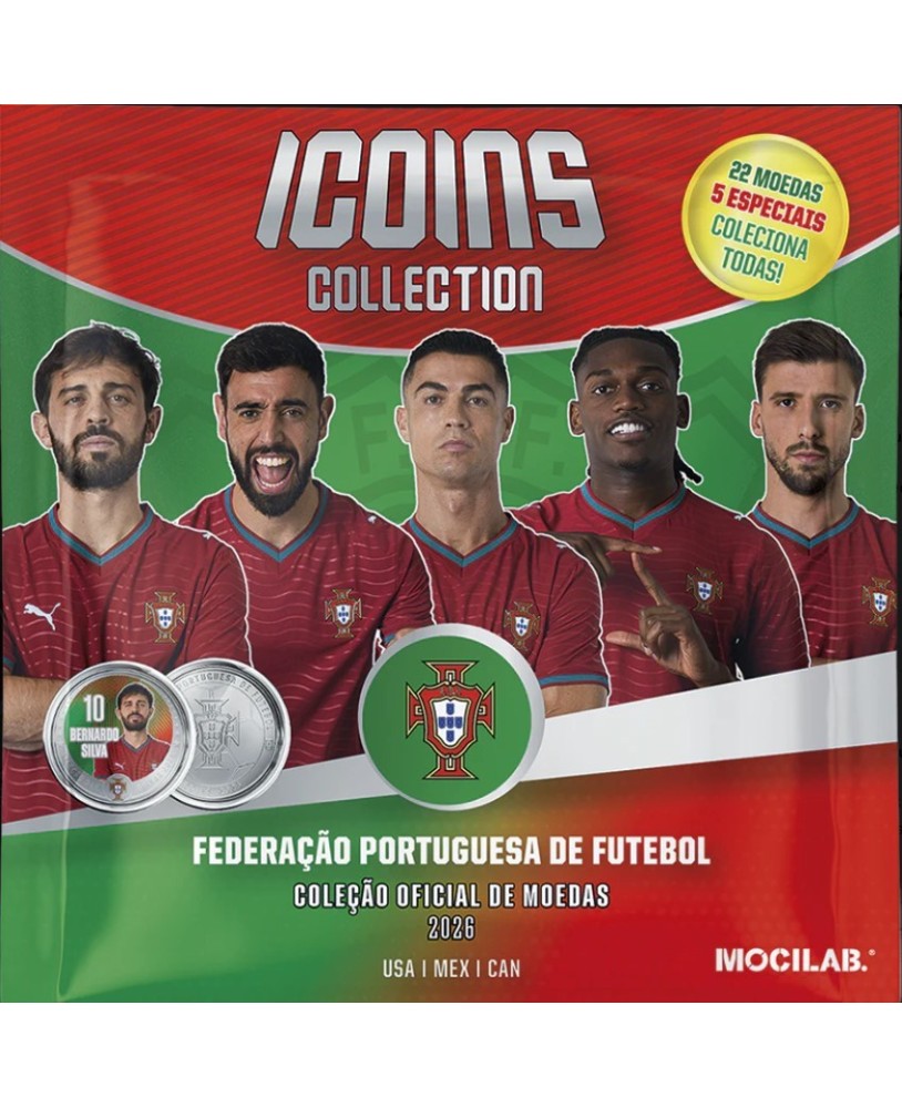 Coleção Oficial Icoins - Seleção Portuguesa
