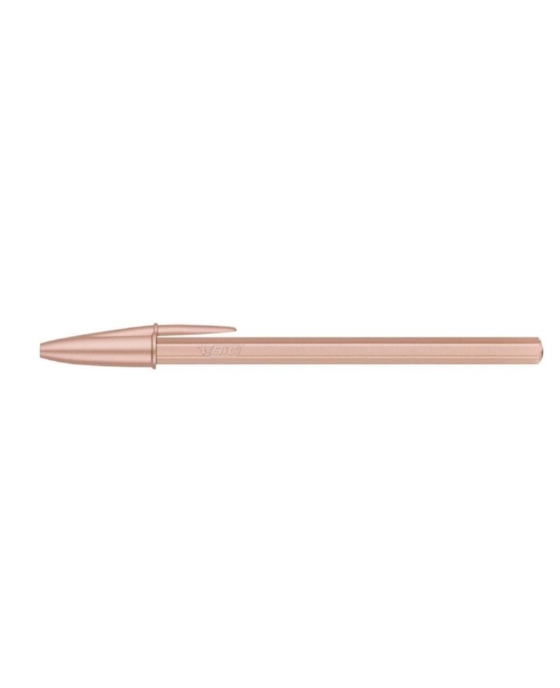 Esferográfica BIC Cristal Glace 1 mm Cobre