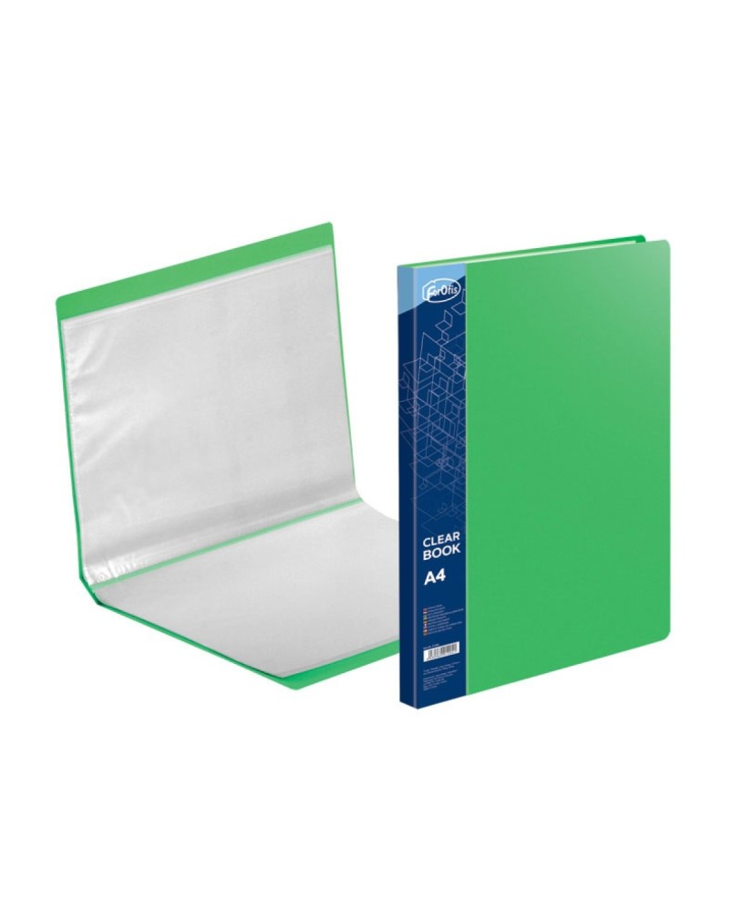 Portefólio Forofis A4 20 bolsas Verde