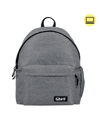 Mochila Clássica-PC Ghuts GH211 Silver Grey L46