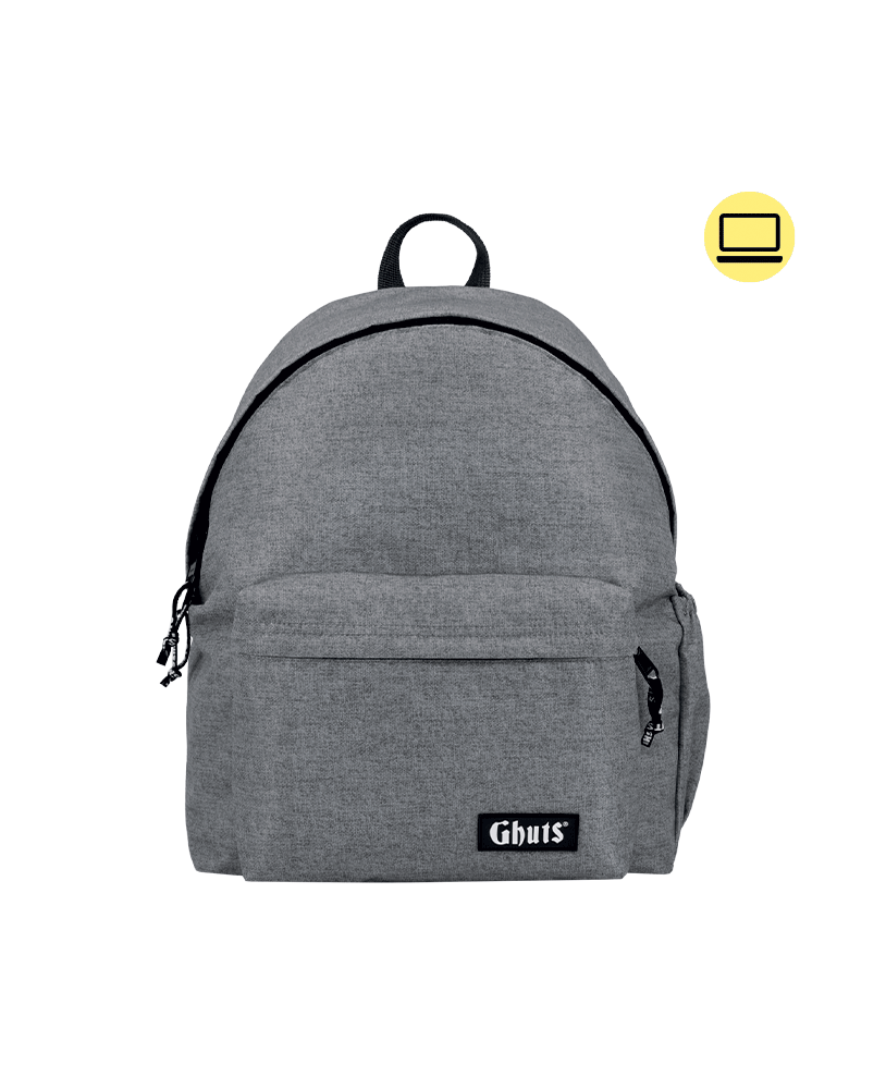 Mochila Clássica-PC Ghuts GH211 Silver Grey L46