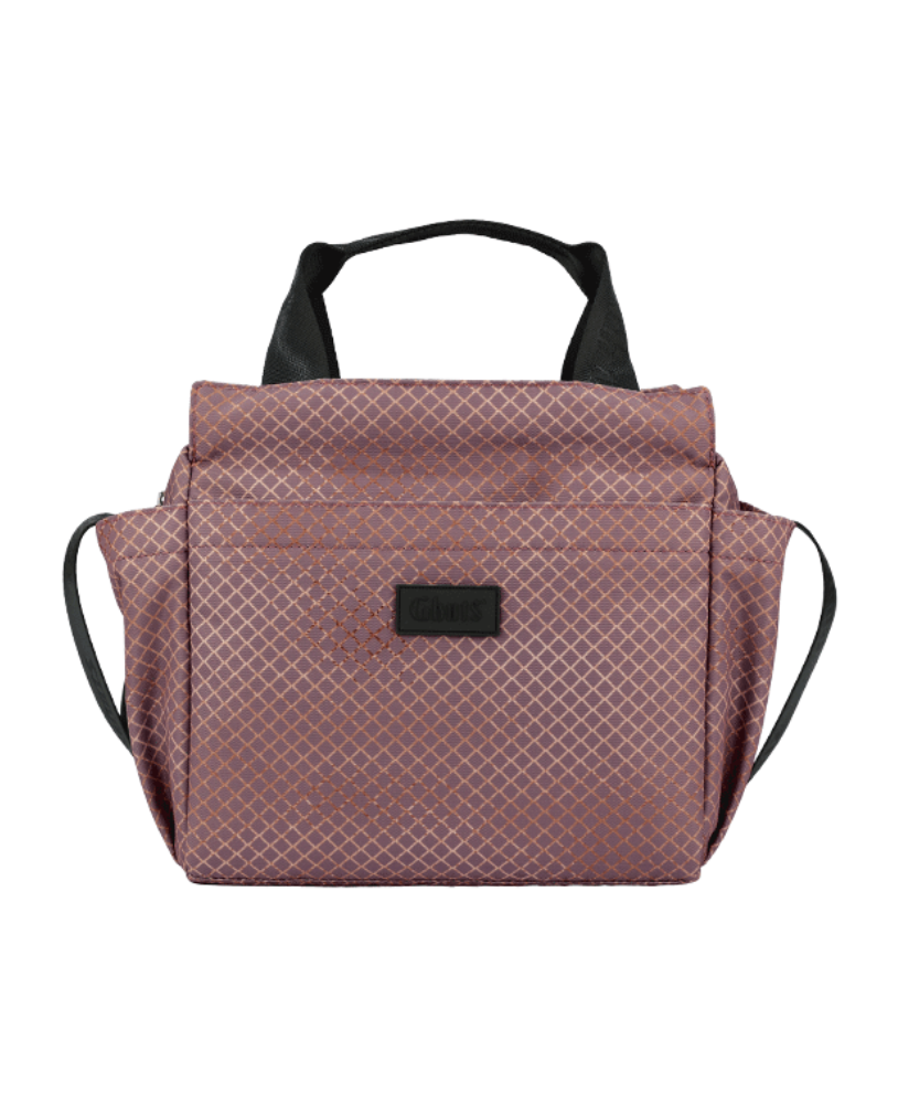 Ghuts Travel Mala Lancheira Grid Rose GV256 L10