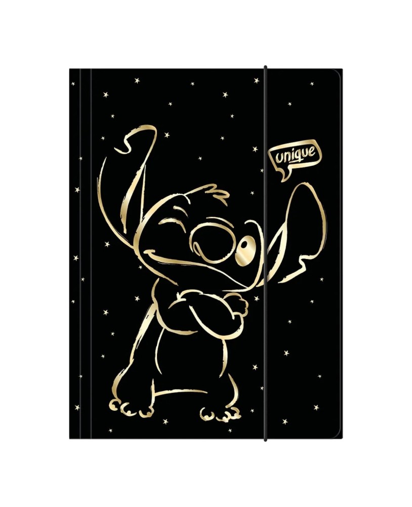 Colorino com elástico A4 - Stitch Gold