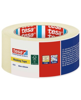 Fita de Pintura Lisa 50mx50mm Tesakrepp 4323