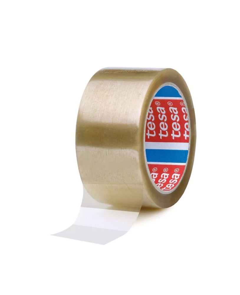 Fita Adesiva para Embalagem 66mx38mm PP Transparente Tesa 4089