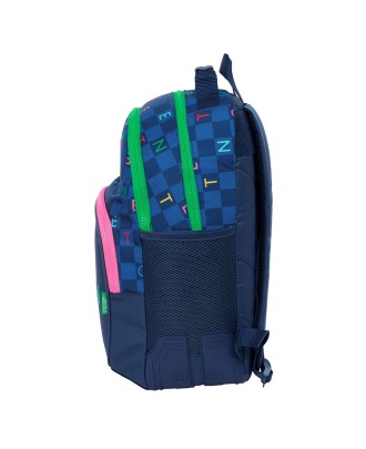 Safta Mochila Benetton Damero