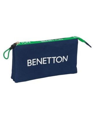 Estojo Escolar Benetton Green | Triplo