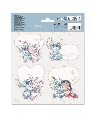 Etiquetas adhesivas premium Stitch Disney