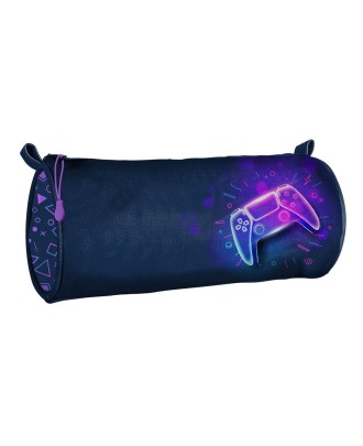 Estojo Ambar Inverse Teen Gamepad redondo