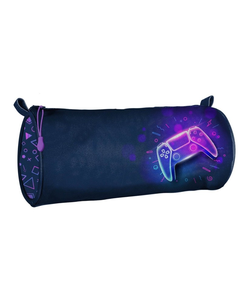 Estojo Ambar Inverse Teen Gamepad redondo