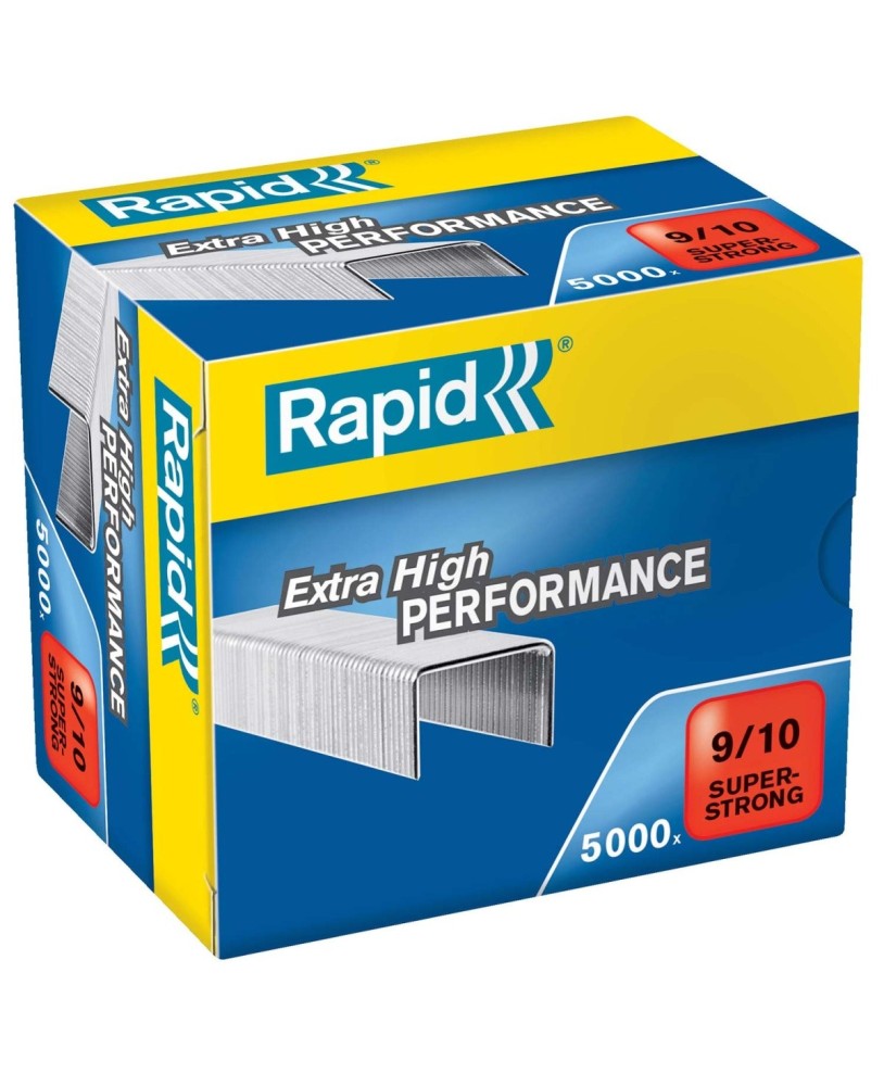 Agrafos 9/10 Rapid Super Strong Galvanizados - 5000 Unidades
