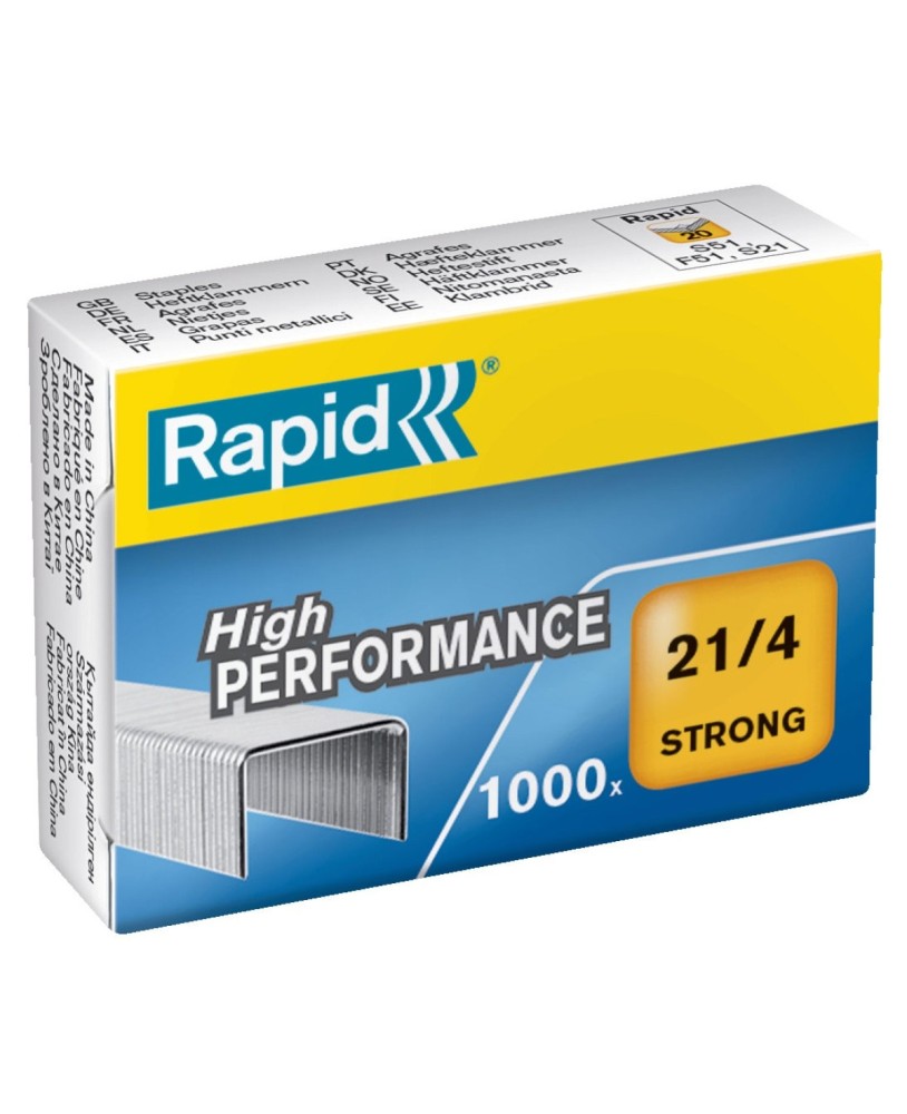 Agrafos 21/4 RAPID Strong Caixa com 1000