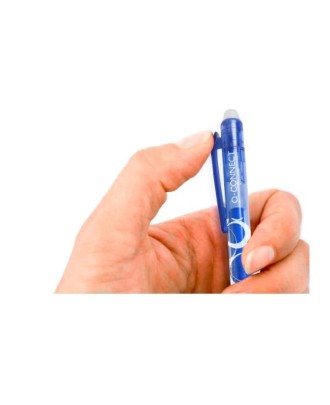 Esferográfica Q-Connect Retrátil Apagável 0,7 mm Azul