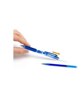 Recarga Esferográfica Q-Connect Retrátil Apagável Azul Pack de 3 Unidades