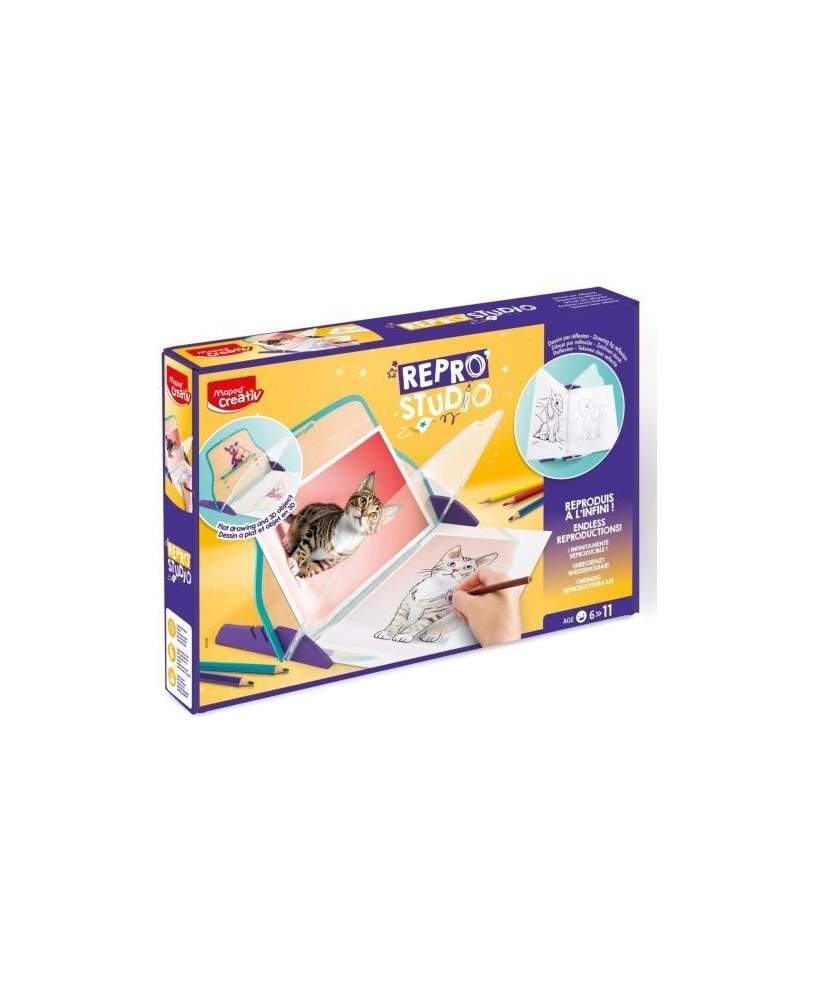 Conjunto de Desenho para Colorir Repro Studio Maped