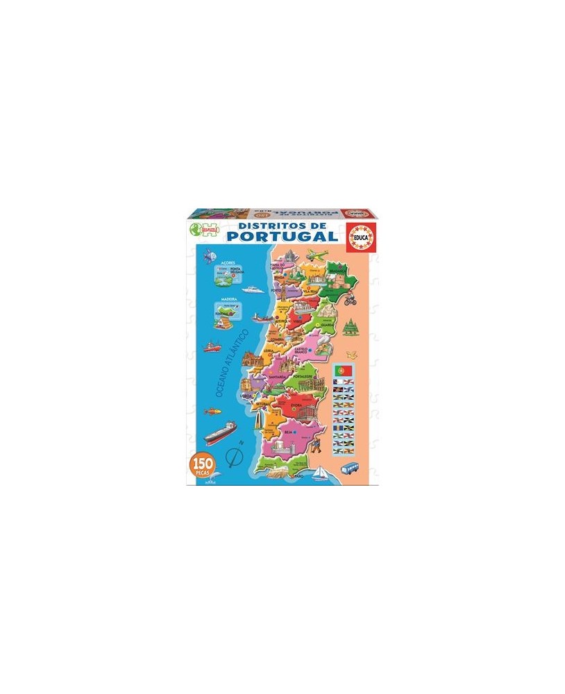 Puzzle Educa Mapas 16929 | 150 Peças