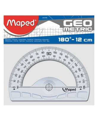 Transferidor Maped Graphic 180 Graus 12cm