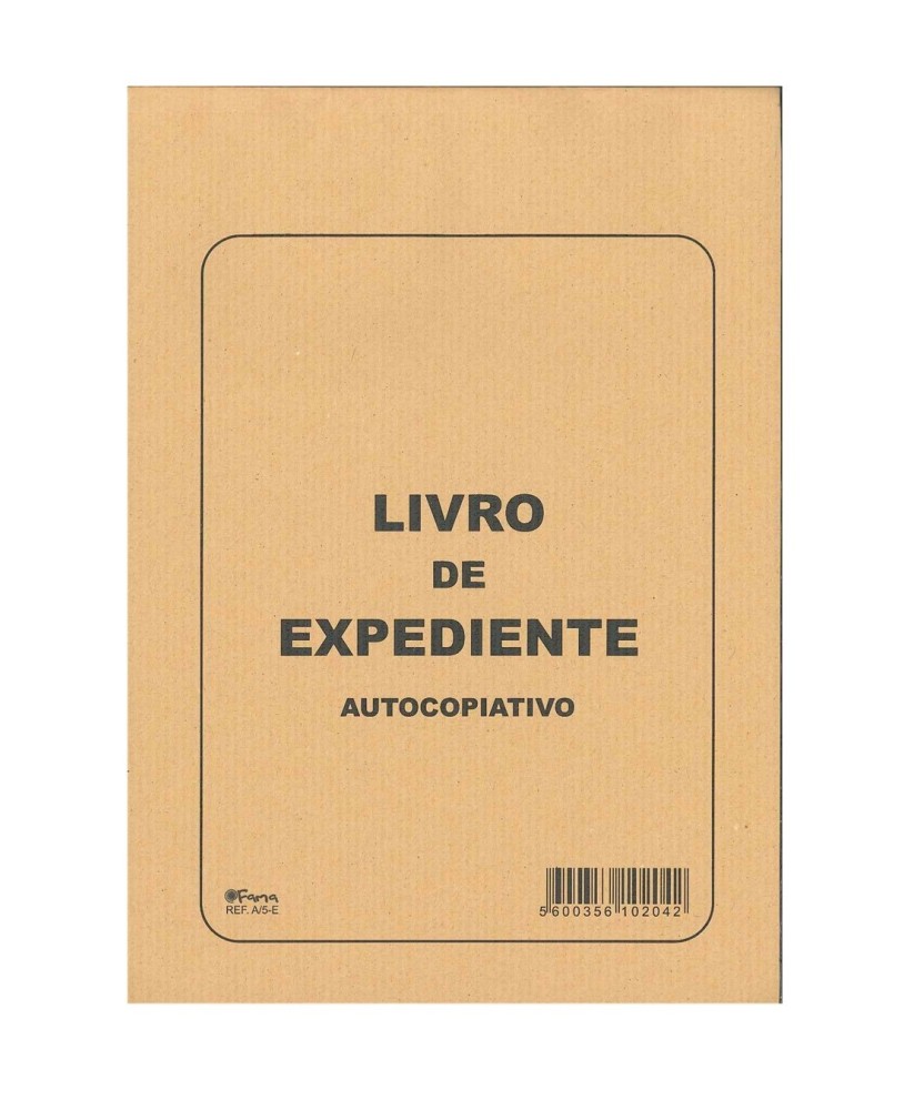 Livro de Expediente A5 Autocopiativo Fama