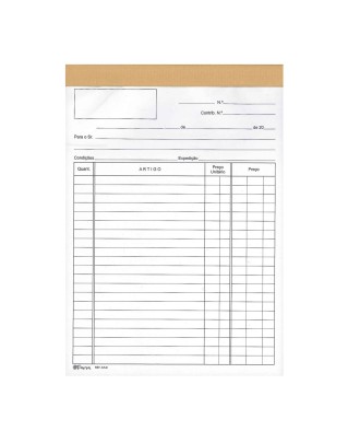 Livro de Expediente A6 Autocopiativo Fama