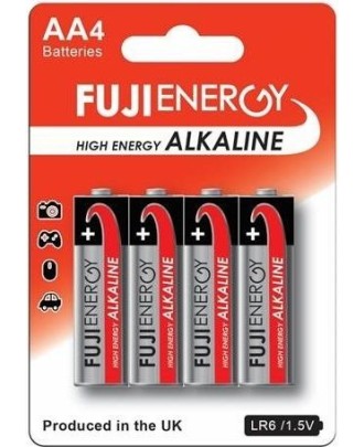 Pilha Alcalina Fujifilm AA/LR6 Blister de 4 Unidades