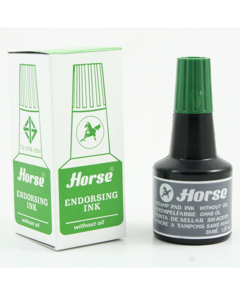 Tinta para Carimbo Horse Verde 28ml